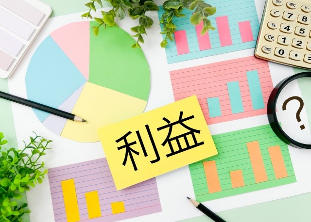 利益とグラフ